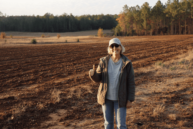 Land clearing project in Georgia